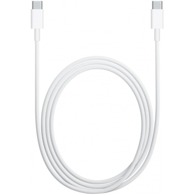 USB-C till USB-C Laddningskabel - 1 m - Vit