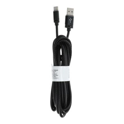 USB kabel - USB-C 2.0 Leather C183 3m - Svart