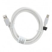 USB kabel - USB-C 3.0 C393 2m - Vit 1.8A