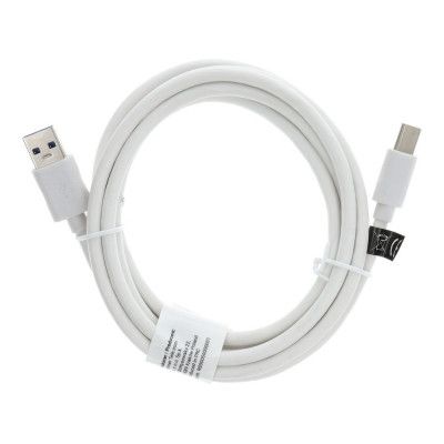 USB-C till USB-A kabel 3.0 C393 2m - Vit 1.8A