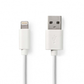 USB Lightning-kabel 2A. 1m