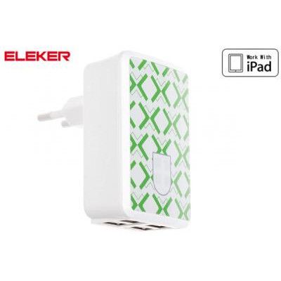 USB reseladdare med 4 USB portar