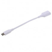 USB Type-C till USB-A OTG Kabel - Vit