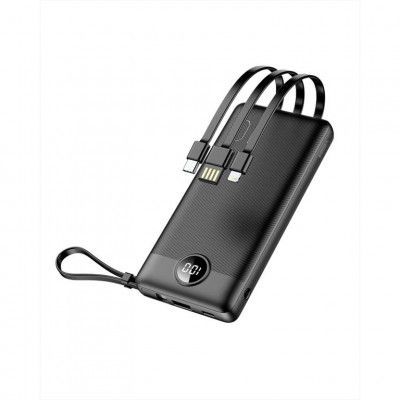 Veger Powerbank C10 10.000mah Snabbladdning - Svart