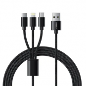 Veger USB Till Type-C/Lightning Kabel