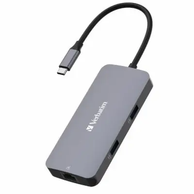 Verbatim 5in1 HUBB USB-C Multiport Adapter med Ethernet