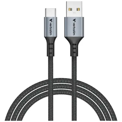 Verbatim USB-A Till USB-C Kabel 120cm Sync&Charge - Svart