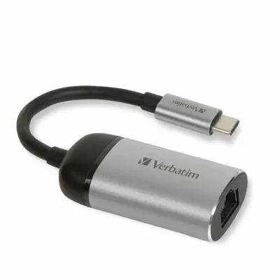 Verbatim USB-C till Ethernet Adapter - Grå