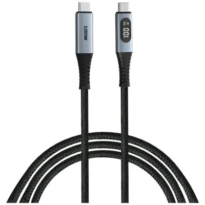 Verbatim USB-C Till USB-C 100W Kabel 120cm Sync&Charge - Svart
