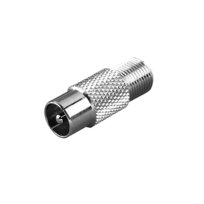 Vivanco Adapter Koaxhane F Hona - Silver