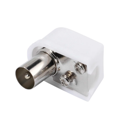 Vivanco Antenn Adapter Hane 90 - vit