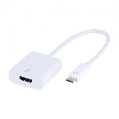 Vivanco Dataadapter HDMI till USB-C 0,15m - Vit