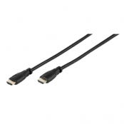 Vivanco kabel HDMI High Speed Ethernet 15m Guld Plug - Svart