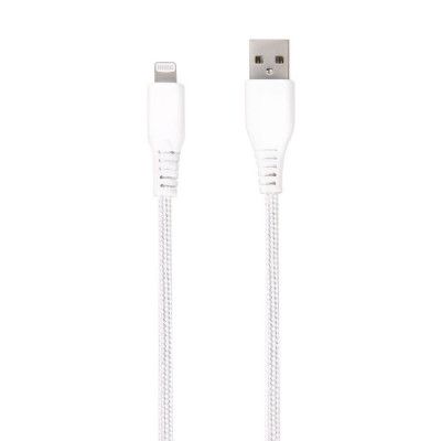 Vivanco Longlife Lightning kabel MFI 1.5m - Vit