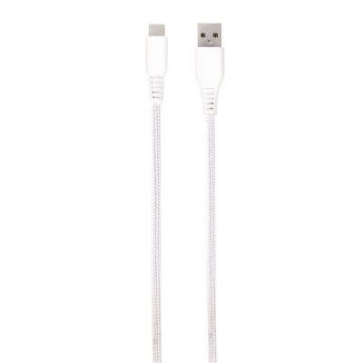Vivanco Longlife USB-A till USB-C 2.0 kabel 1.5m - Vit