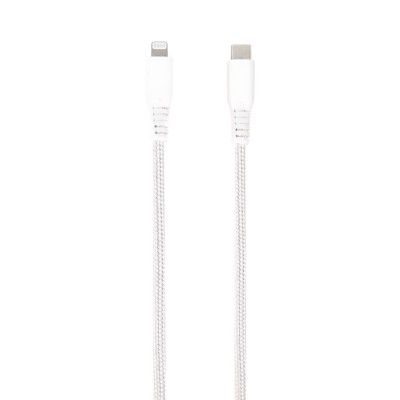 Vivanco Longlife USB-C/Lightning kabel MFI 0.5m Vit