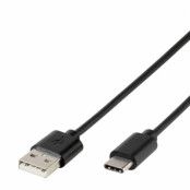 Vivanco USB-C/USB 2.0 kabel 1.2m - Svart