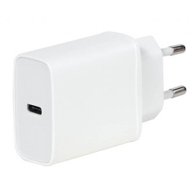 Vivanco USB Hemladdare QC 3.0 18W USB-C/C 1.2m - Vit