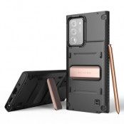 VRS DESIGN | Damda QuickStand Skal Galaxy Note 20 Ultra - Svart Bronze