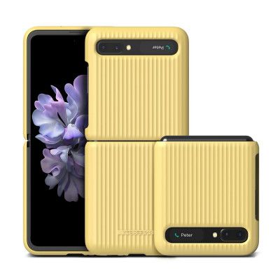 VRS DESIGN | Damda Slate Skal Galaxy Z Flip 5G - Lemonade