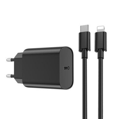 WIWU Snabbladdare 20W USB-C med Lightning Kabel PD Wi-U001