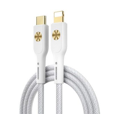 WIWU USB-C Till Lightning 1.2m Kabel 30W City - Vit
