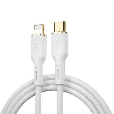 WIWU USB-C till Lightning kabel 30W 1.2m YQ01 - Vit