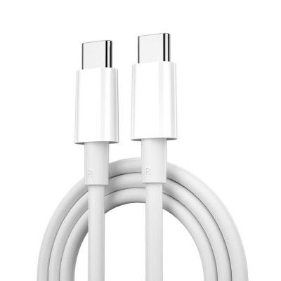 WIWU USB-C Till USB-C 100W Kabel 1.2m C008 - Vit