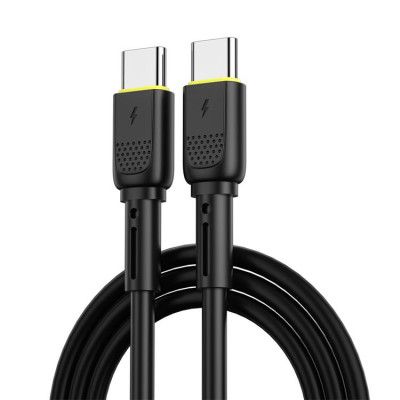 WIWU USB-C Till USB-C 60W Kabel 1.2m - Svart