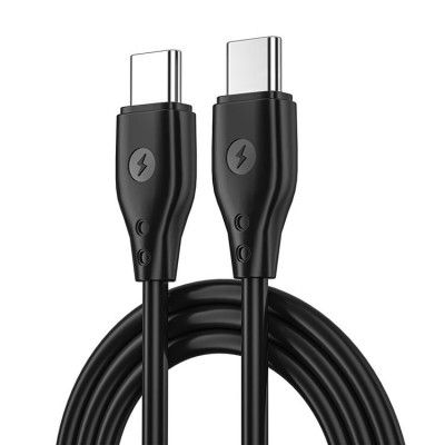 WIWU USB-C Till USB-C 67W Kabel 1m Pioneer - Svart
