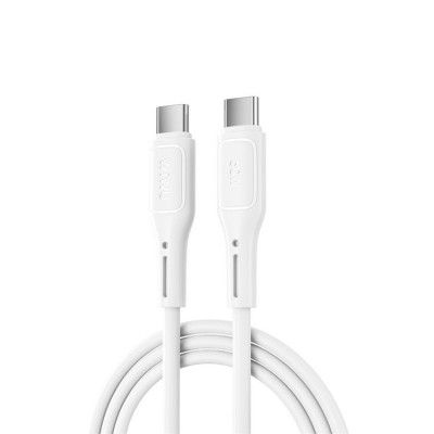 WIWU USB-C Till USB-C Kabel 60W 1m Wi-C043E - Vit
