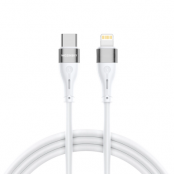 Wozinsky USB-C till Lightning kabel PD 27W 2m - Vit