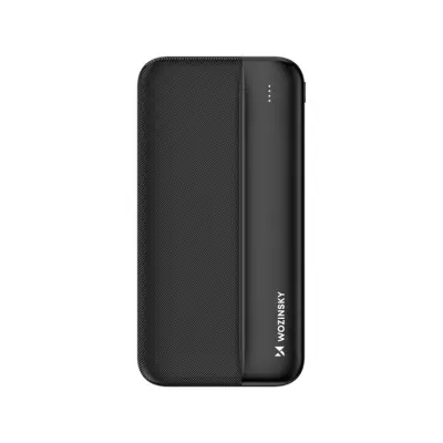 Wozinsky Powerbank 10000mAh Li-Po 2xUSB-A - Svart