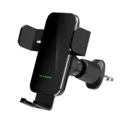 Wozinsky Qi Bilhållare Luftventil 15W Induktiv Laddare clamp