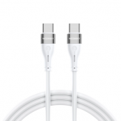 Wozinsky USB-C till USB-C kabel PD 65W 1m - Vit