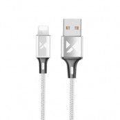 Wozinsky USB - Lightning Kabel 2.4A 2m - Vit