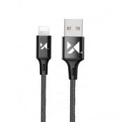 Wozinsky USB Lightning Kabel 2m - Svart