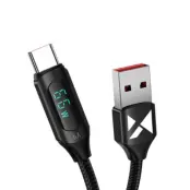 Wozinsky USB-C till USB-A kabel 2m - Svart