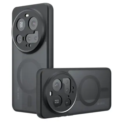 Xiaomi 15 Ultra Mobilskal MagSafe Matte Skin Touch - Svart