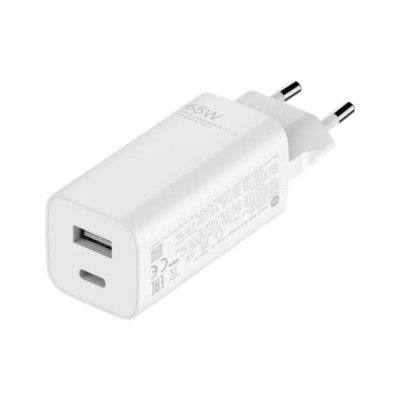 Xiaomi Mi GaN Väggladdare 65W USB Till Typ-C - Vit