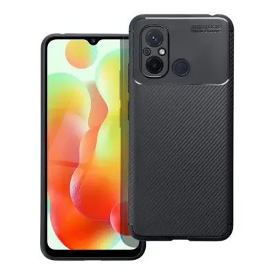 Xiaomi Redmi 12C Mobilskal Carbon Premium - Svart