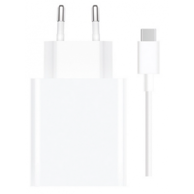 Xiaomi Väggladdare USB-A 33W USB-C Kabel - Vit