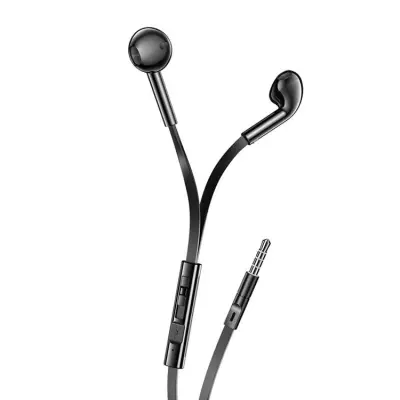 XO In-Ear Trådbundna Hörlurar Jack 3.5mm EP68 - Svart