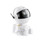 XO Projektor LED Astronaut Stjärna och Galaxer CF4 - Vit