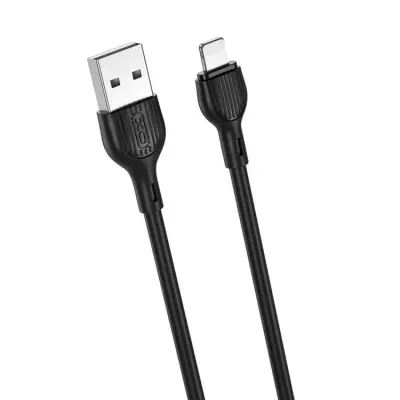 XO USB-A Till Lightning Kabel 1m 2.1A NB200 - Svart