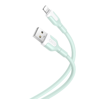 XO USB-A Till Lightning Kabel 1m 2.1A NB212 - Grön