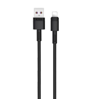 XO USB-A Till Lightning Kabel 1m 5A NB-Q166 - Svart