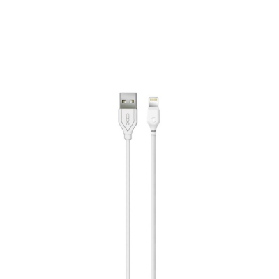 XO USB-A till Lightning kabel 2m - Vit