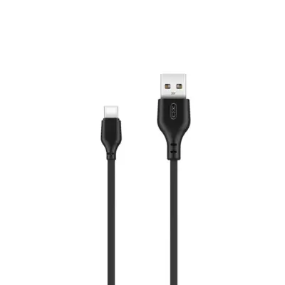 XO USB-A Till USB-C Kabel 1m 2.1A NB103 - Svart