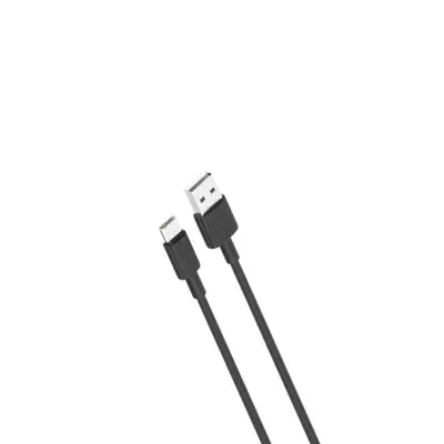 XO USB-A Till USB-C Kabel 1m 2.4A NB156 - Svart